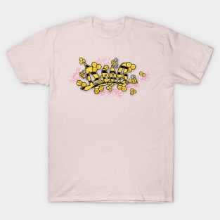 Graffiti Bees T-Shirt